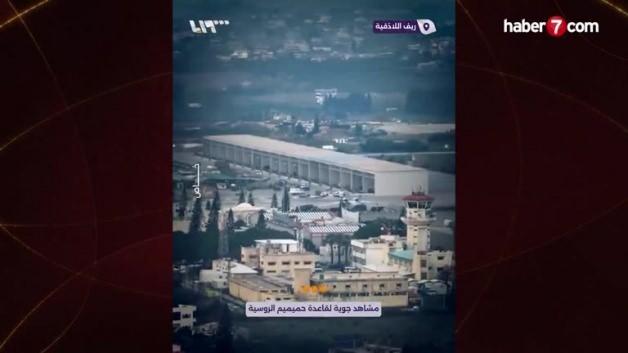 Suriye’deki Rus üssü görüntülendi! Uçaklar, helikopterler… Suriye’deki Rus üssü görüntülendi! Uçaklar, helikopterler…