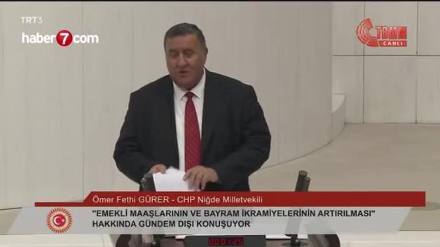 CHP’li Gürer’den bir garip asgari ücret ve ikramiye çıkışı