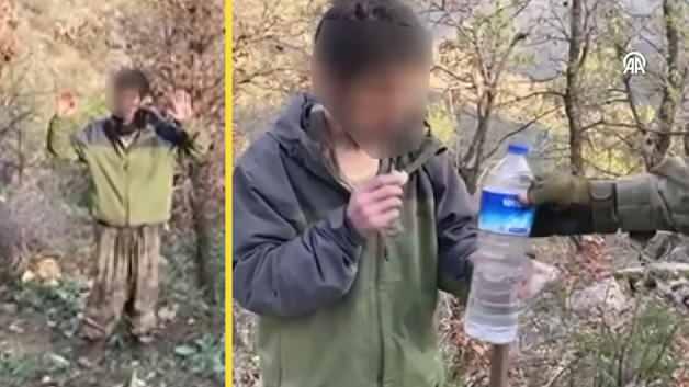 Teröristin ifadesi: Açlık ve sefalet içinde teslim olmaktan başka çarelerimiz kalmadı Teröristin ifadesi: Açlık ve sefalet içinde teslim olmaktan başka çarelerimiz kalmadı