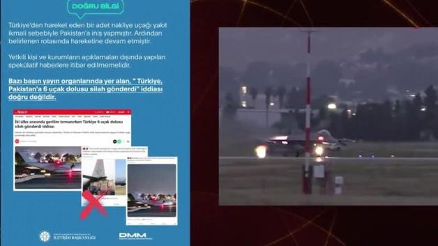 MSB “Türkiye, Pakistan’a 6 uçak dolusu silah gönderdi”  iddiasına cevap verdi