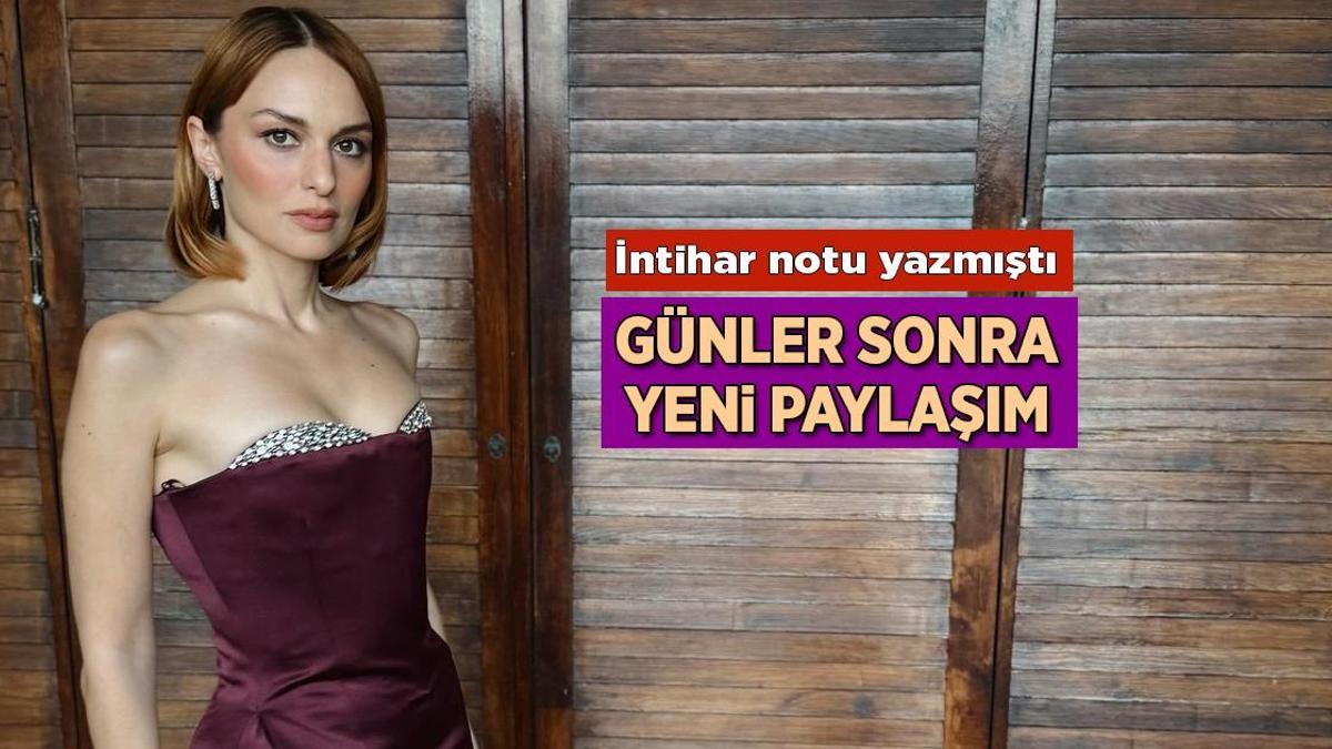 İntihar mesajıyla sevenlerini korkutmuştu! Nilperi Şahinkaya Instagram’a geri döndü