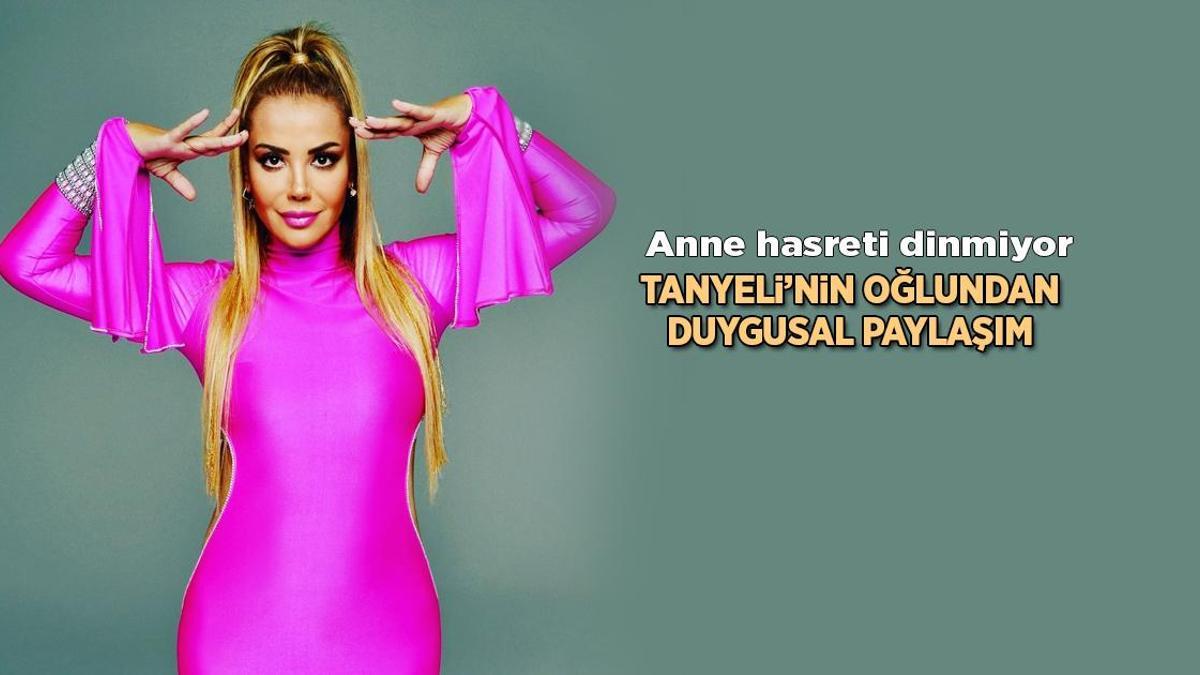 Anne hasreti dinmiyor! Tanyeli’nin oğlu Taylan’dan duygulandıran paylaşım