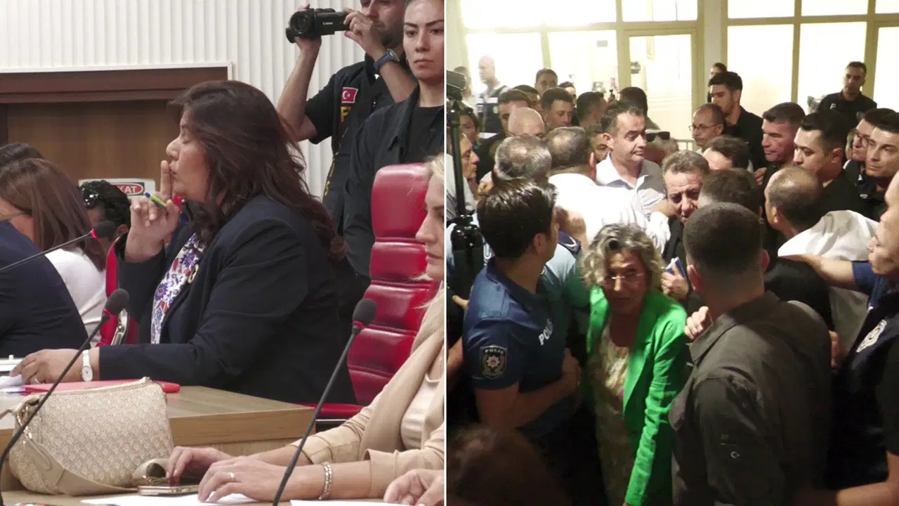 Aydın’da geniş güvenlikli, gergin meclis… AKP’ye geçen Çerçioğlu’ndan CHP’li üyelerin önerge ve söz taleplerine ret! – Son Dakika Siyaset Haberleri