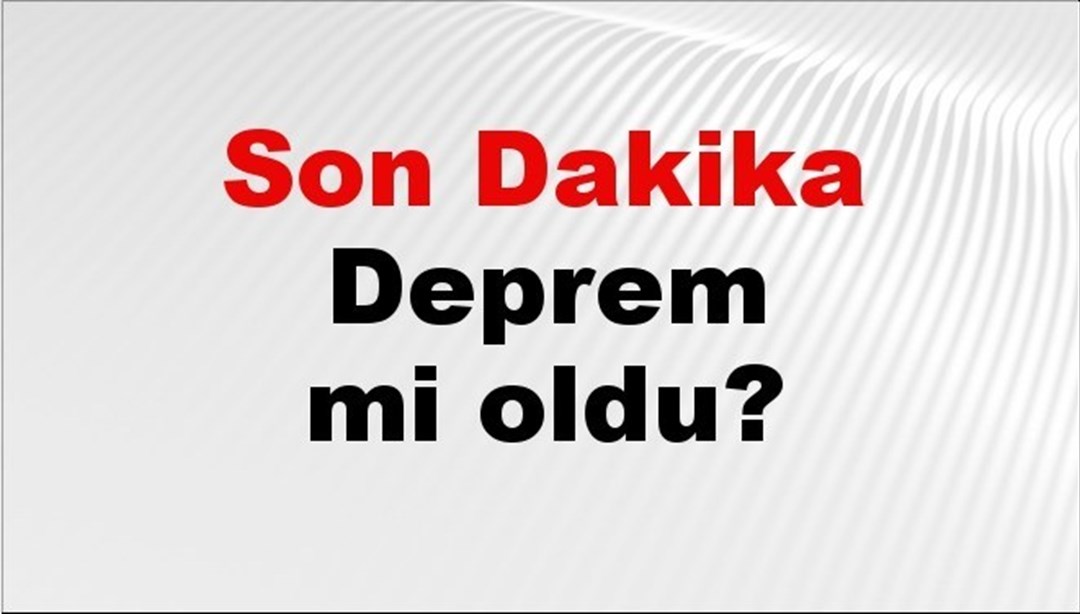 Son dakika Balıkesir’de deprem mi oldu? Az önce deprem Balıkesir’de nerede oldu? Balıkesir deprem Kandilli ve AFAD son depremler listesi 24 Eylül 2025
