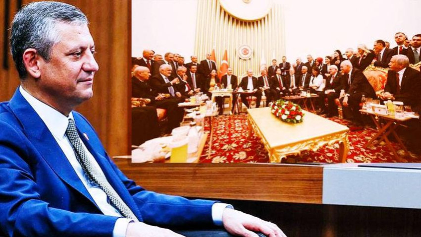 Erdoğan fotoğrafına Özgür Özel’den destek!