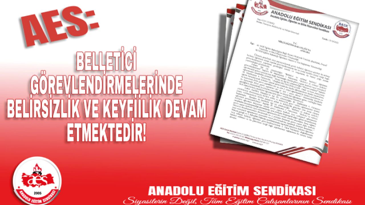 Belletici Görevlendirmelerinde Belirsizlik Ve Keyfiilik Devam Etmektedir!