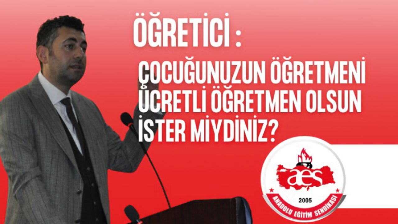Çocuğunuzun öğretmeni ücretli öğretmen olsun ister miydiniz?